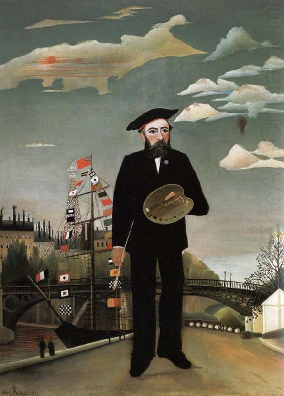 Self-Portrait, Henri Rousseau